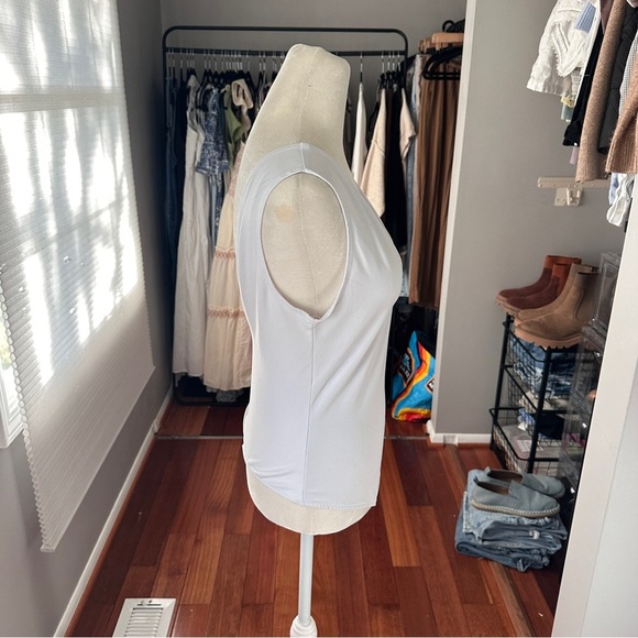 Free People Intimately | Keep It Sleek Plunging Bodysuit | Size M - Picture 5 of 6